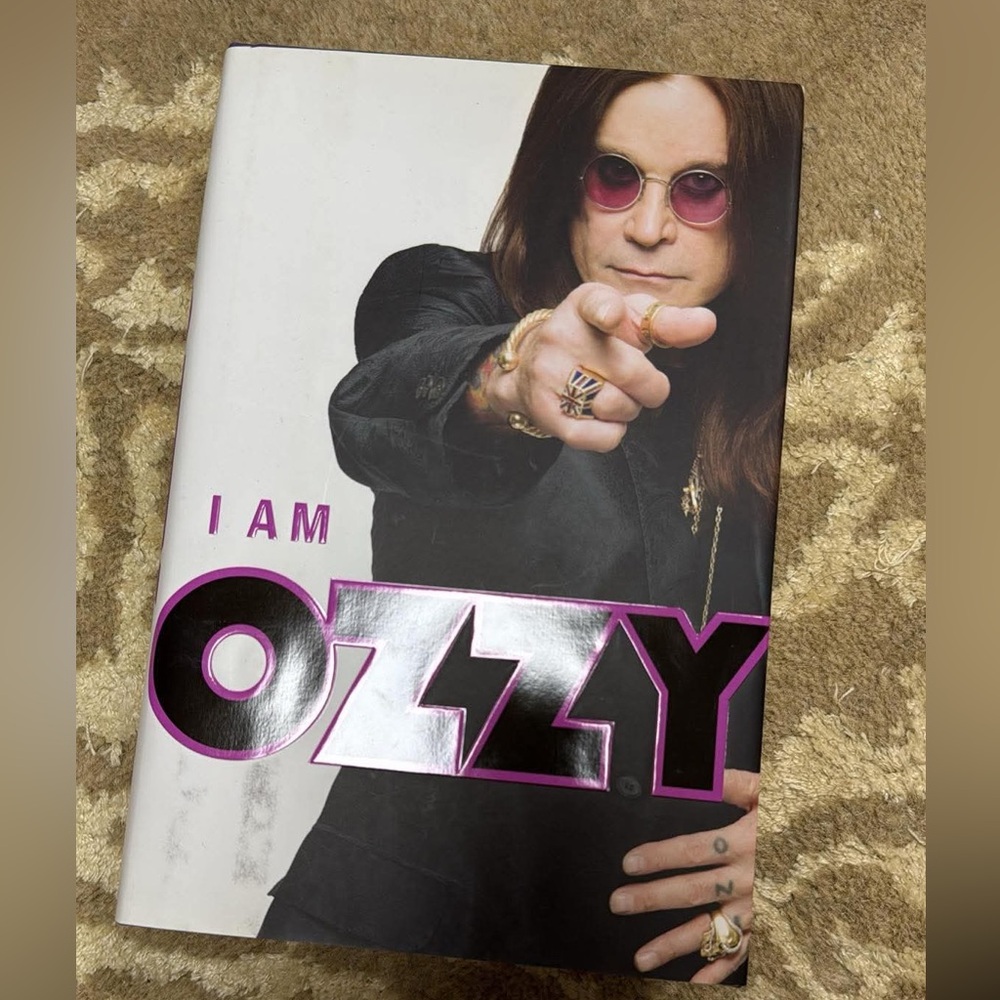 I Am Ozzy Hardcover Book - Signed !!